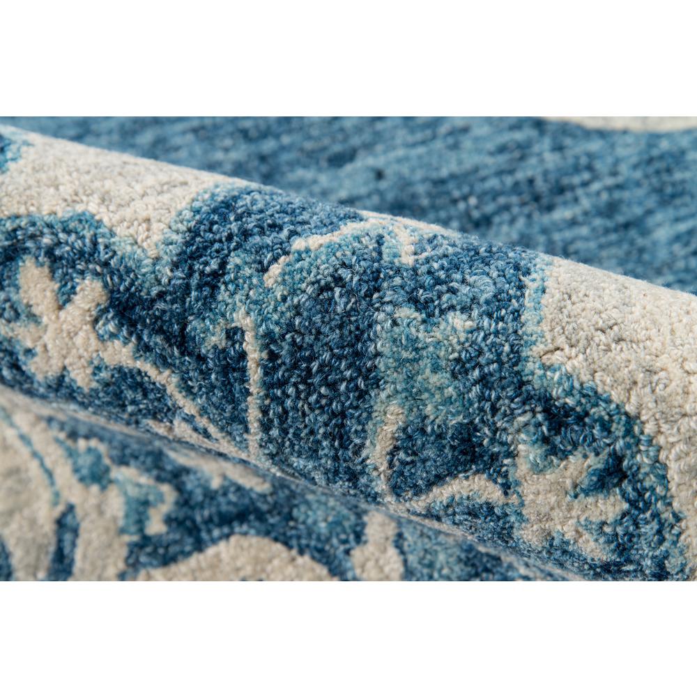 Traditional Rectangle Area Rug, Blue, 2' X 3'. Picture 4
