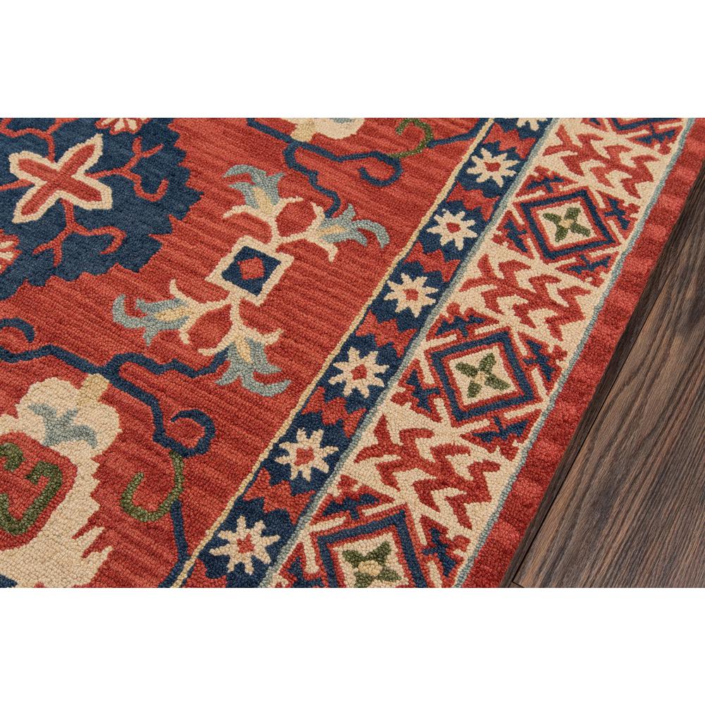 Traditional Rectangle Area Rug, Red, 2' X 3'. Picture 3