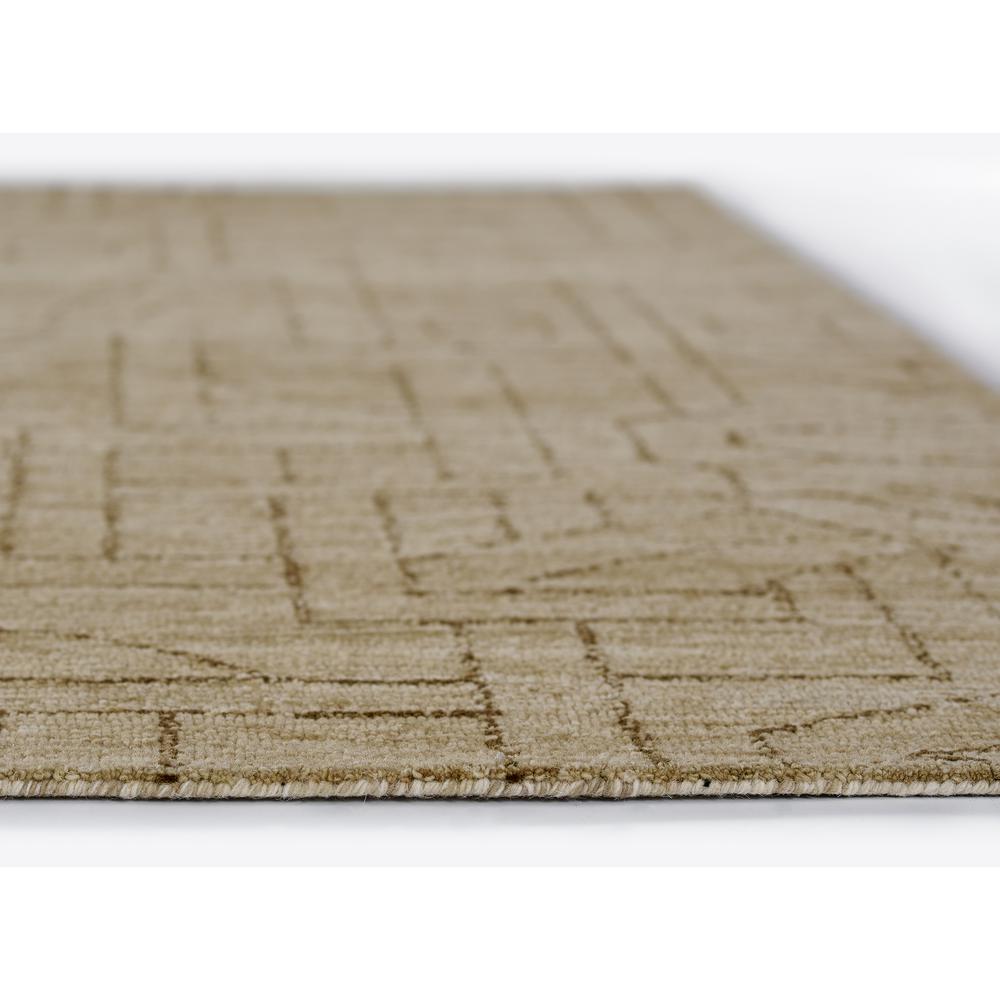 Contemporary Rectangle Area Rug, Natural, 2' X 3'. Picture 5