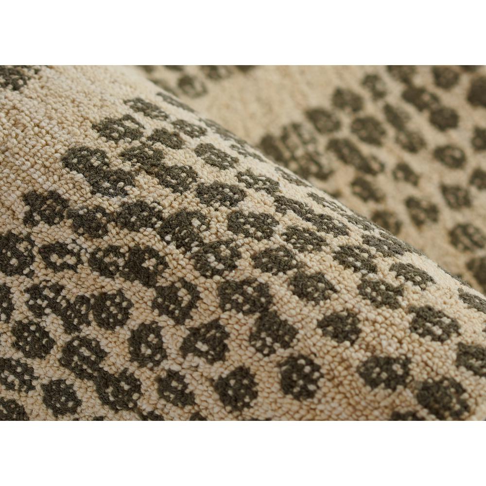 Contemporary Rectangle Area Rug, Natural, 2' X 3'. Picture 4