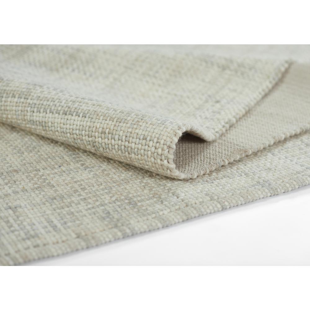 Contemporary Rectangle Area Rug, Light Grey, 2' X 3'. Picture 8