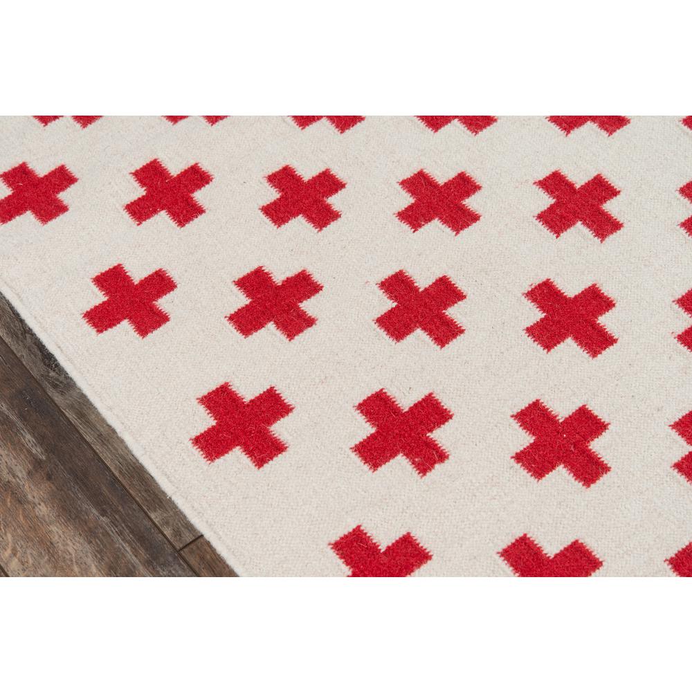 Contemporary Rectangle Area Rug, Ivory, 2' X 3'. Picture 3