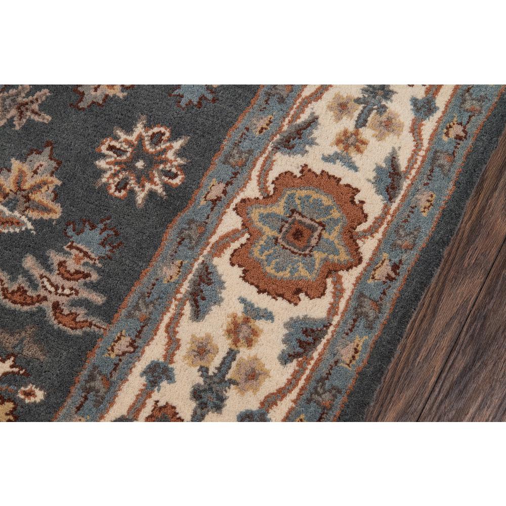 Traditional Rectangle Area Rug, Grey, 2' X 3'. Picture 3