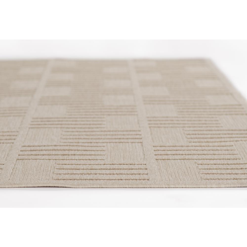 Contemporary Rectangle Area Rug, Beige, 5'3" X 7'6". Picture 6
