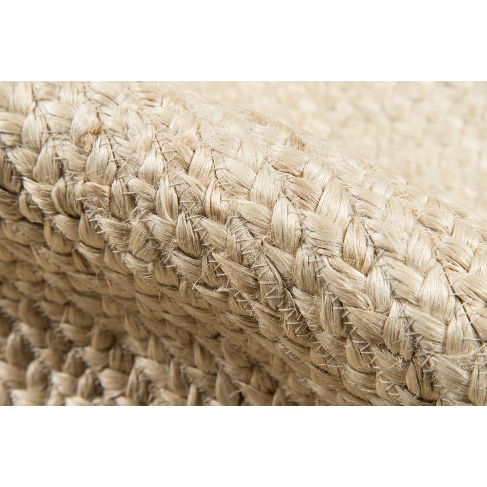 Modern Rectangle Area Rug, Natural, 2' X 3'. Picture 4