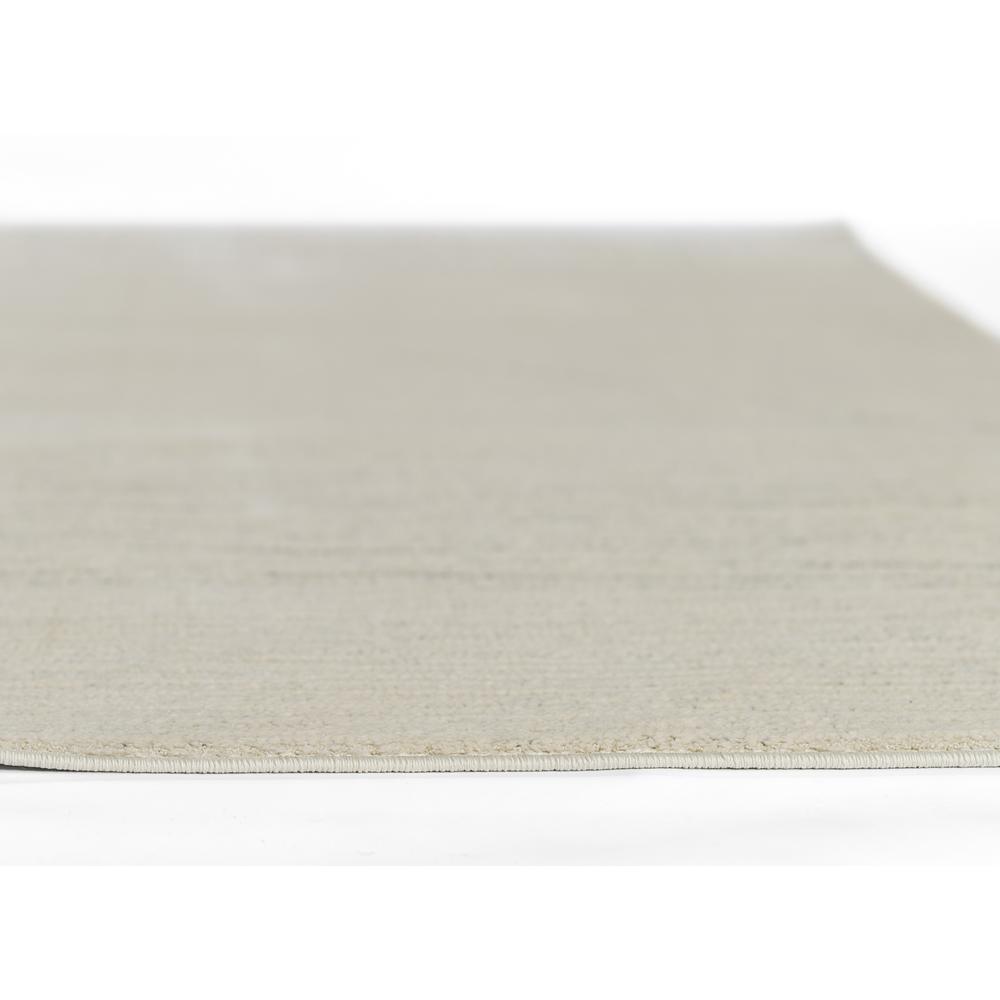 Contemporary Rectangle Area Rug, Ivory, 5'3" X 7'3". Picture 5