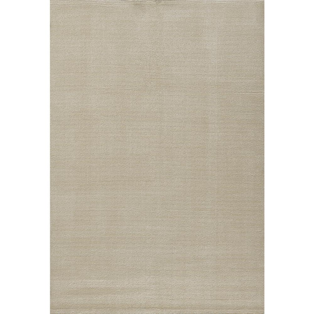 Contemporary Rectangle Area Rug, Ivory, 5'3" X 7'3". Picture 1