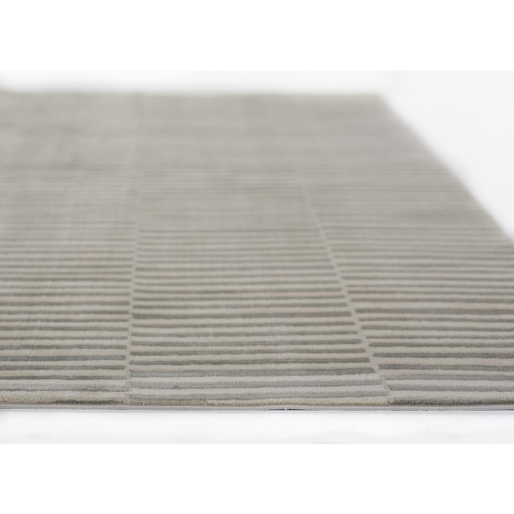 Contemporary Rectangle Area Rug, Grey, 2' X 3'. Picture 6