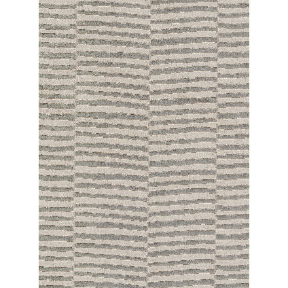 Contemporary Rectangle Area Rug, Grey, 2' X 3'. Picture 7