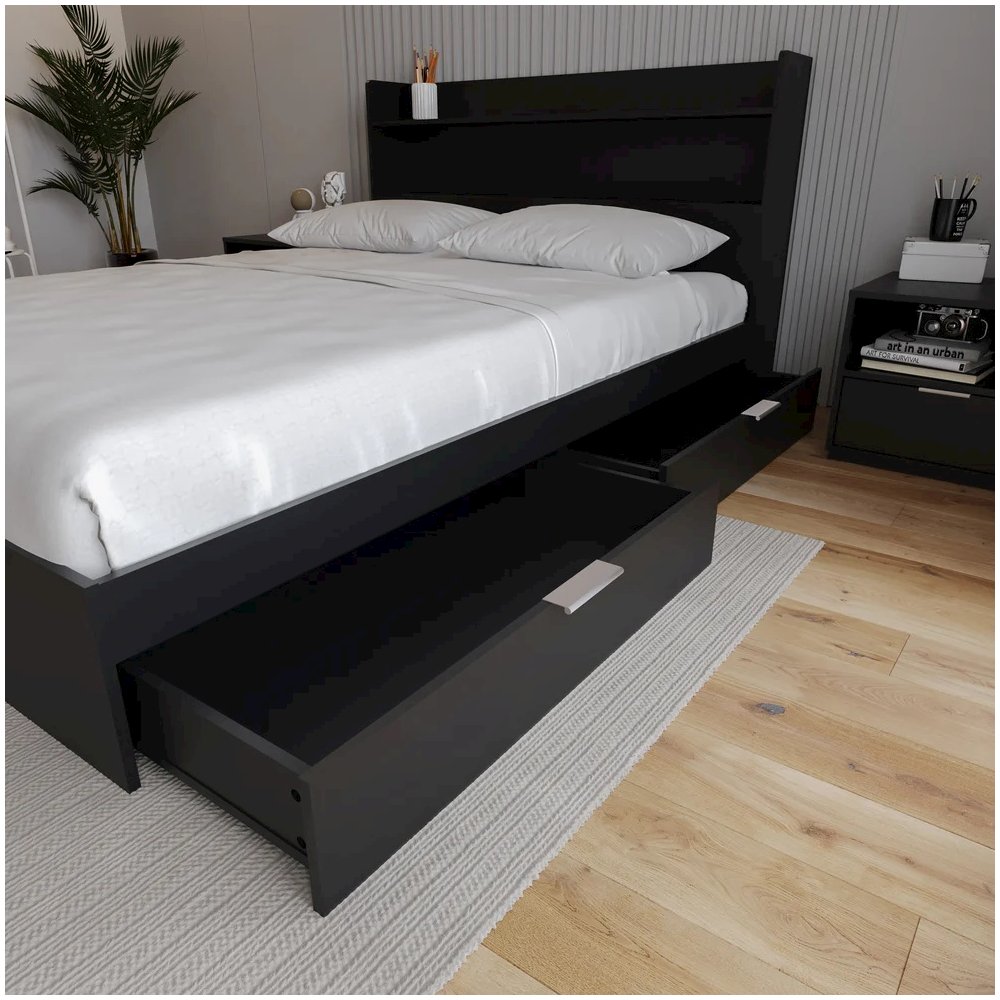 Hunter 2-Drawer Storage Bed. Picture 3