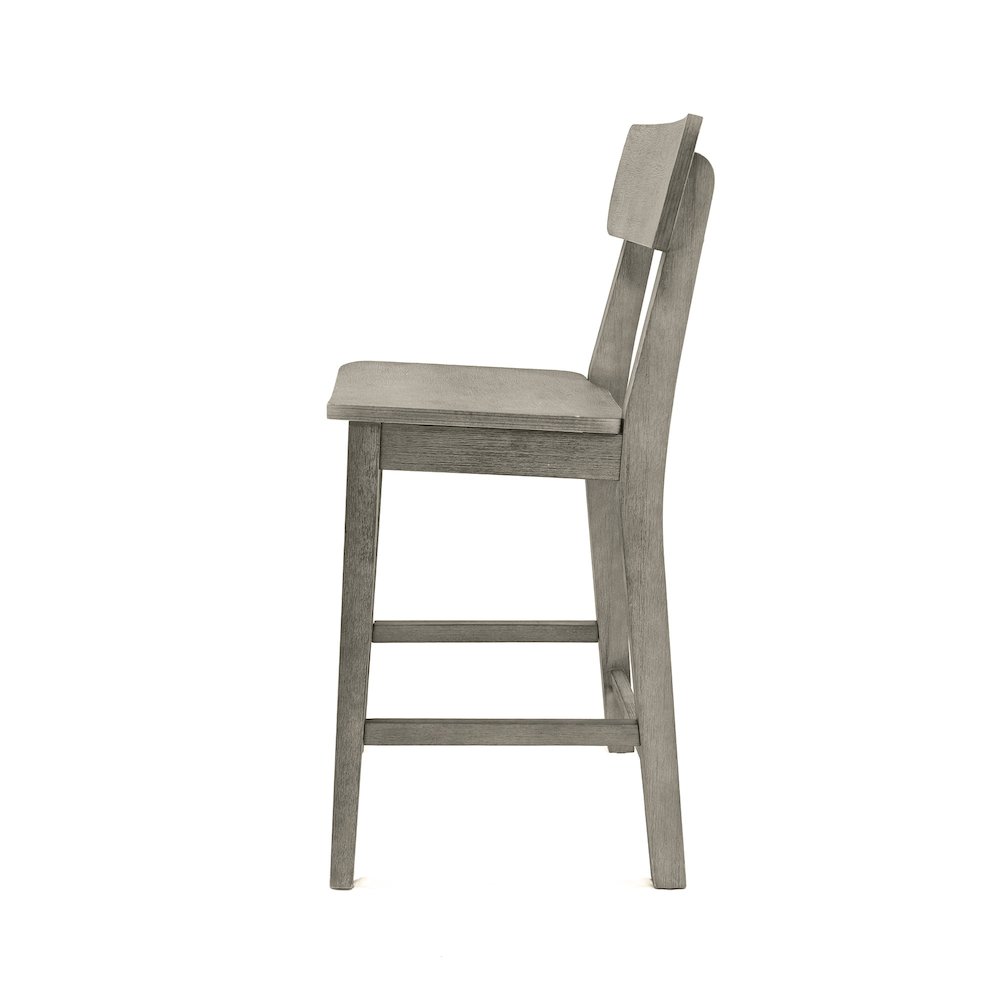 Torino Wood Counter Stool - Fallen Rock. Picture 4