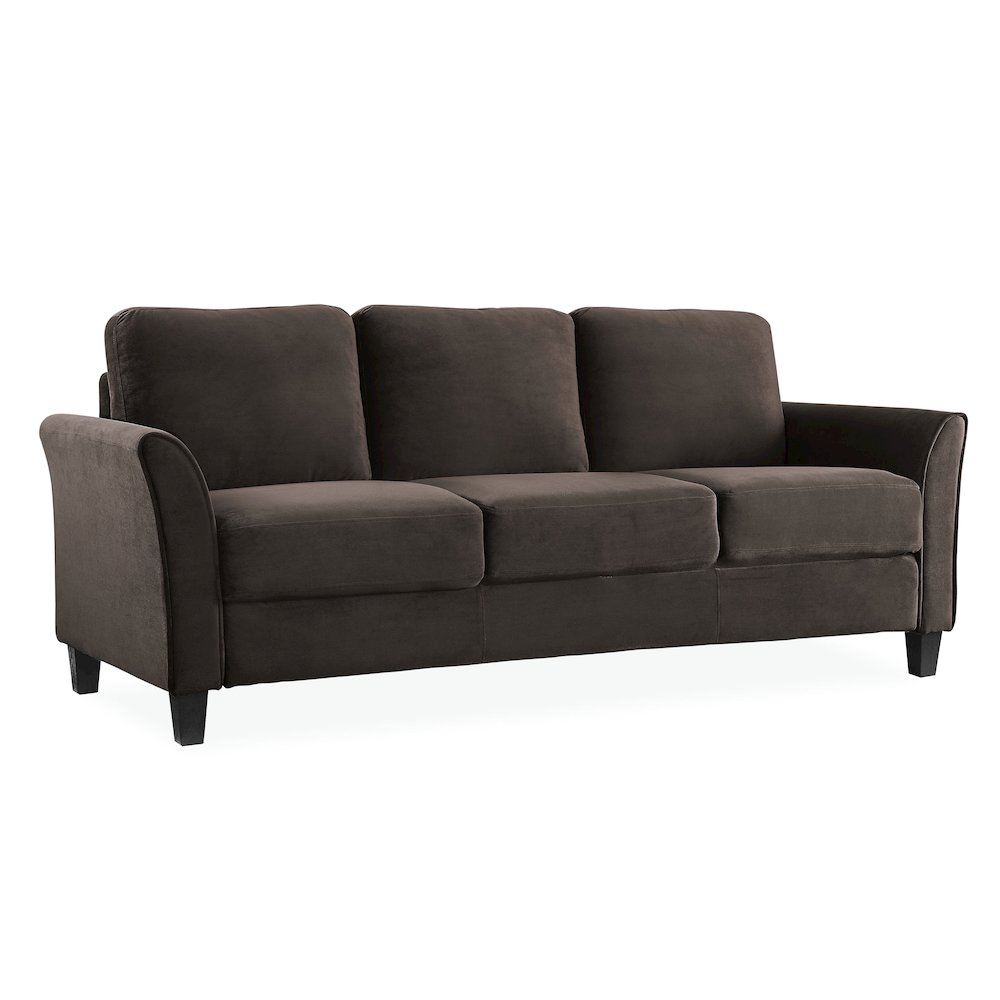 Westin Sofa Curved Arm Coffee. Picture 1