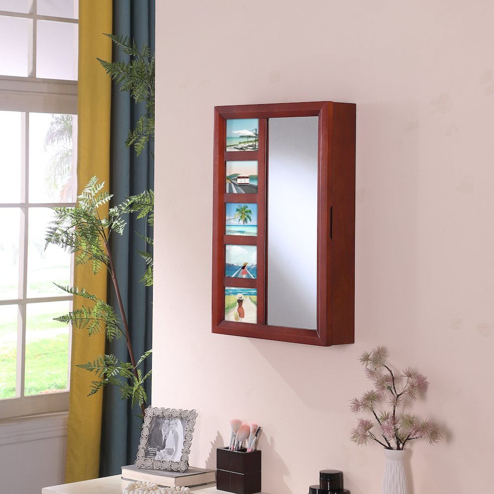 Bellissimo Collection, Venice  Wall Mount jewelry Armoire. Picture 1