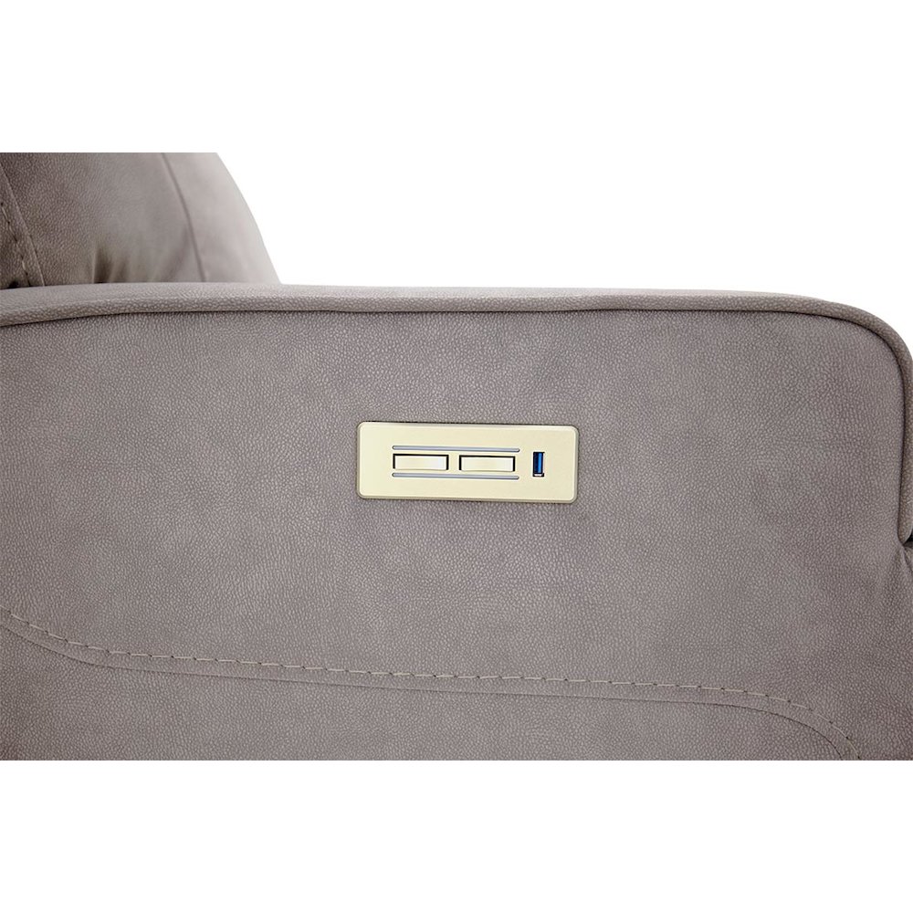 Ashbee Zero Gravity Power Recliner w/Power Head Rest & 3" Footrest Extension. Picture 8