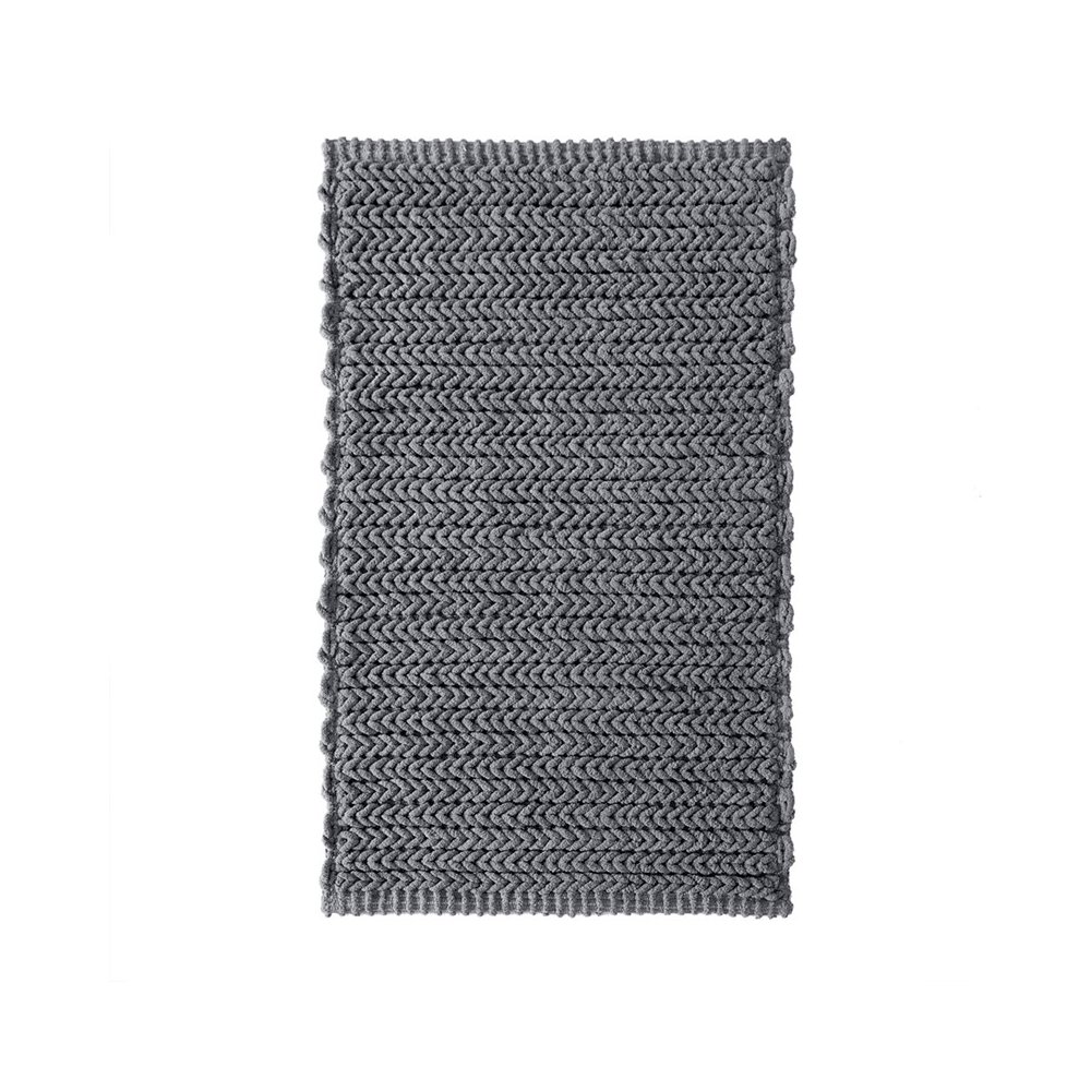 100% Cotton Chenille Chain Stitch Rug. Picture 1