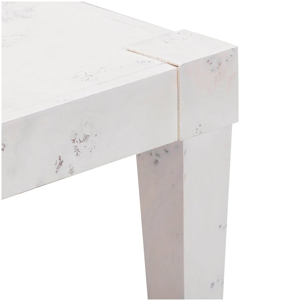 Brandyss White Burl Work Desk. Picture 7