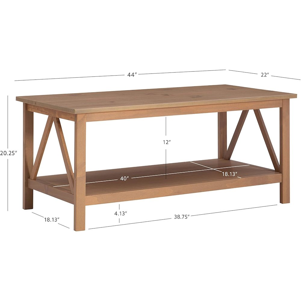 Titian Driftwood Coffee Table. Picture 8
