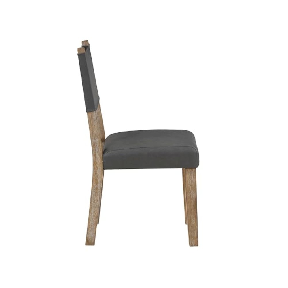 Aubrey Side Chair, Waxed Driftwood finish with. Picture 6