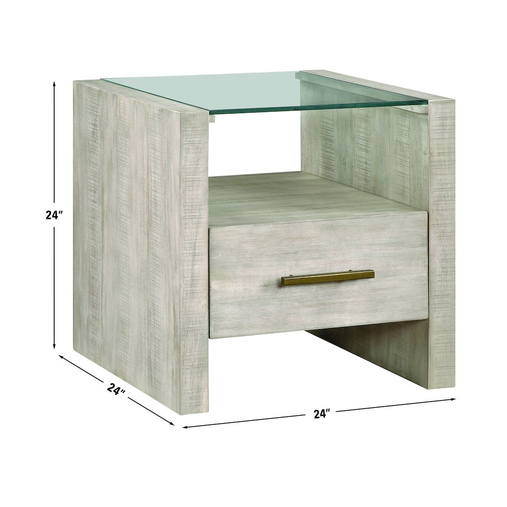 Garland Blonde End Table. Picture 9