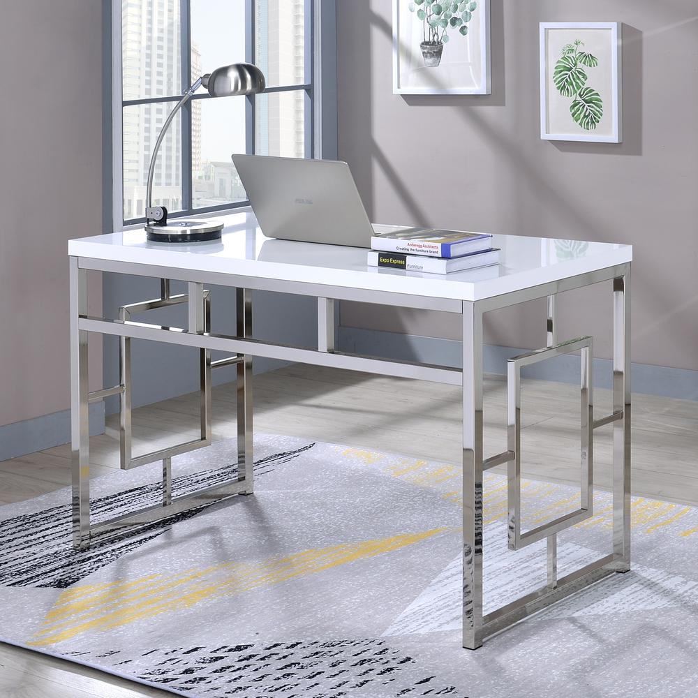 Alize Desk White. Picture 2