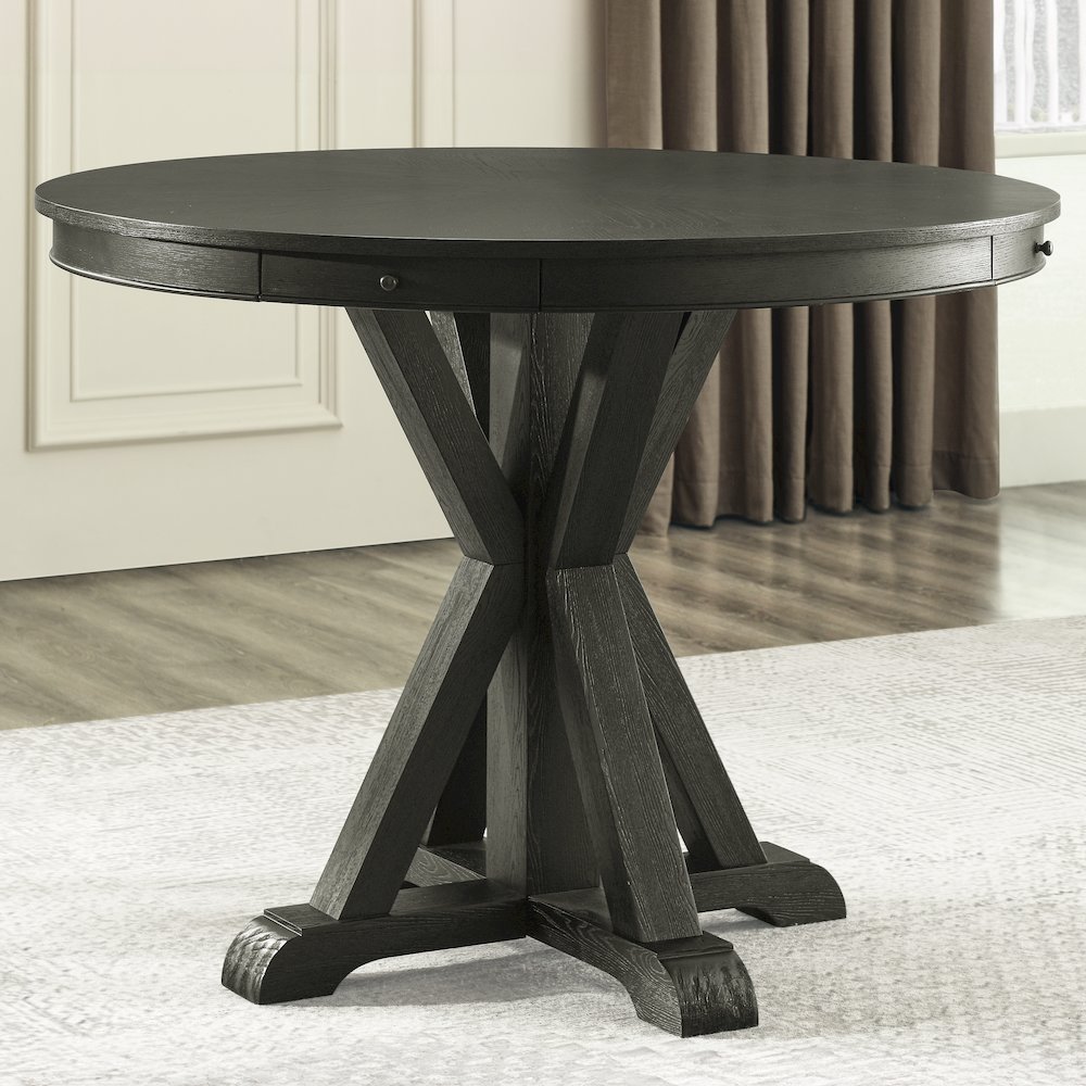Rylie Counter Table, Black Finish. Picture 4