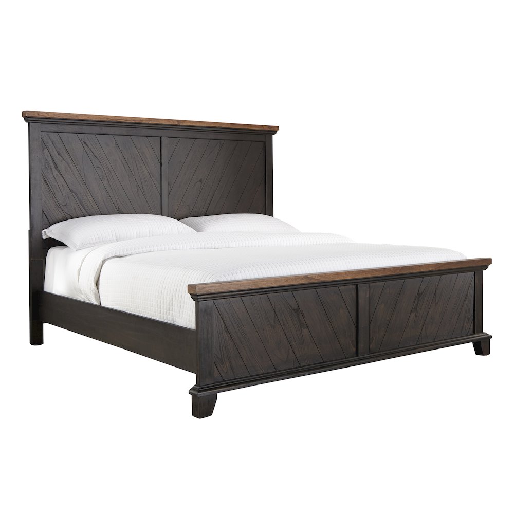 Bear Creek Brown King Bed. Picture 2