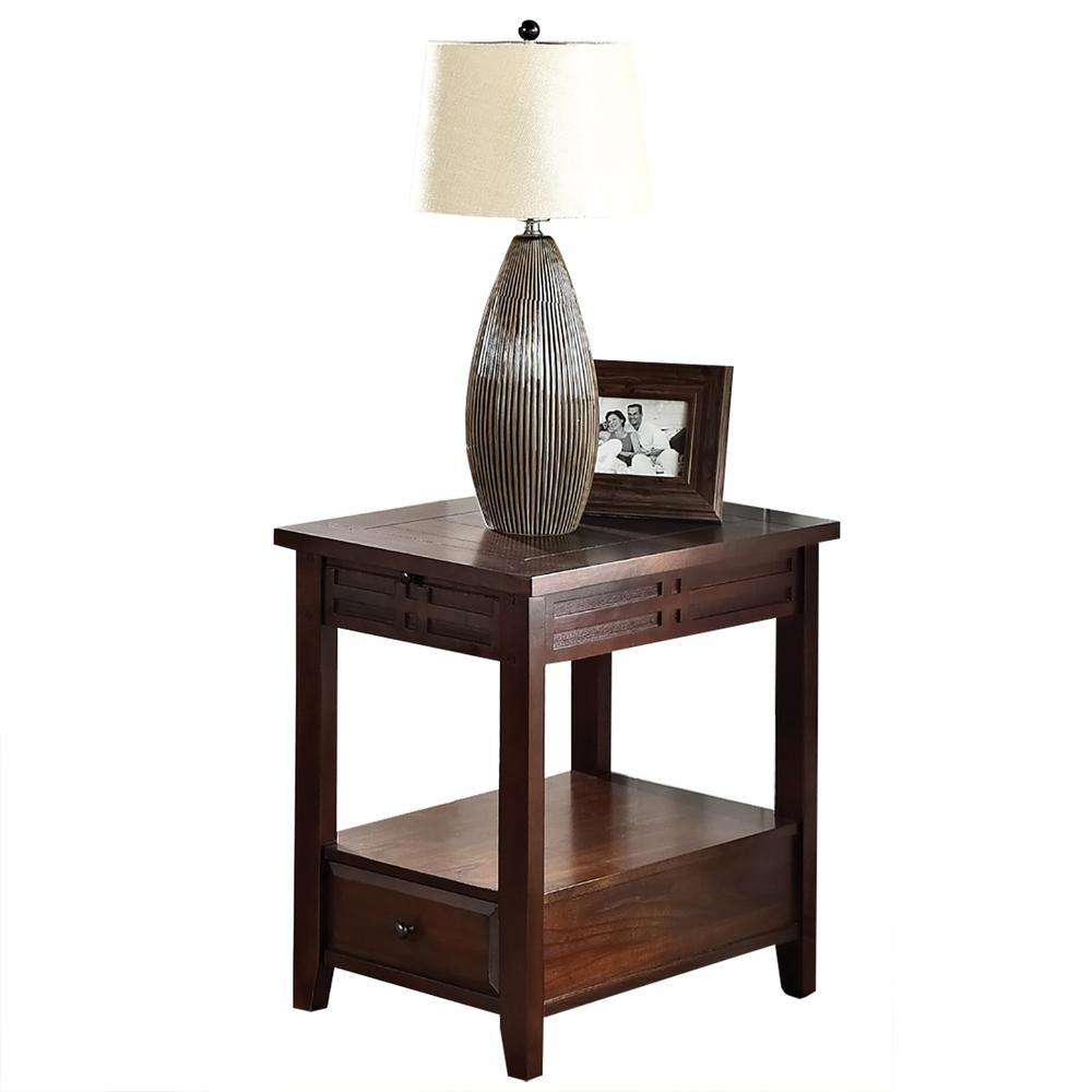 Crestline Chairside End Table. Picture 1