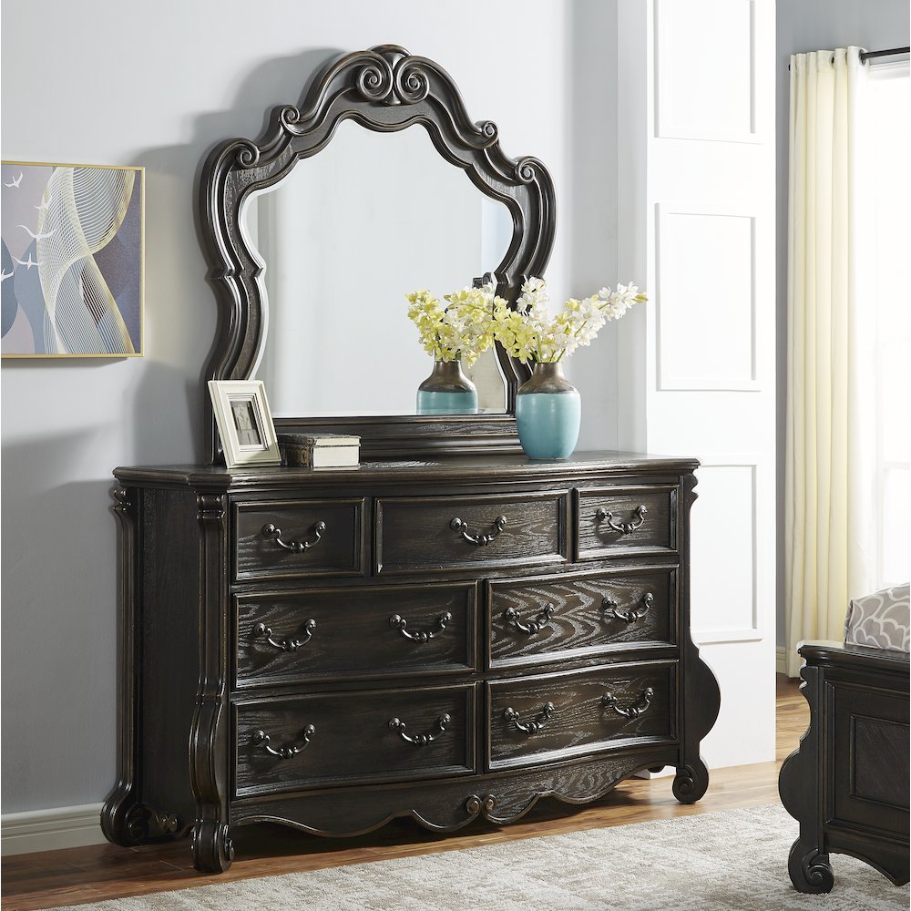 Rhapsody Dresser & Mirror. Picture 4