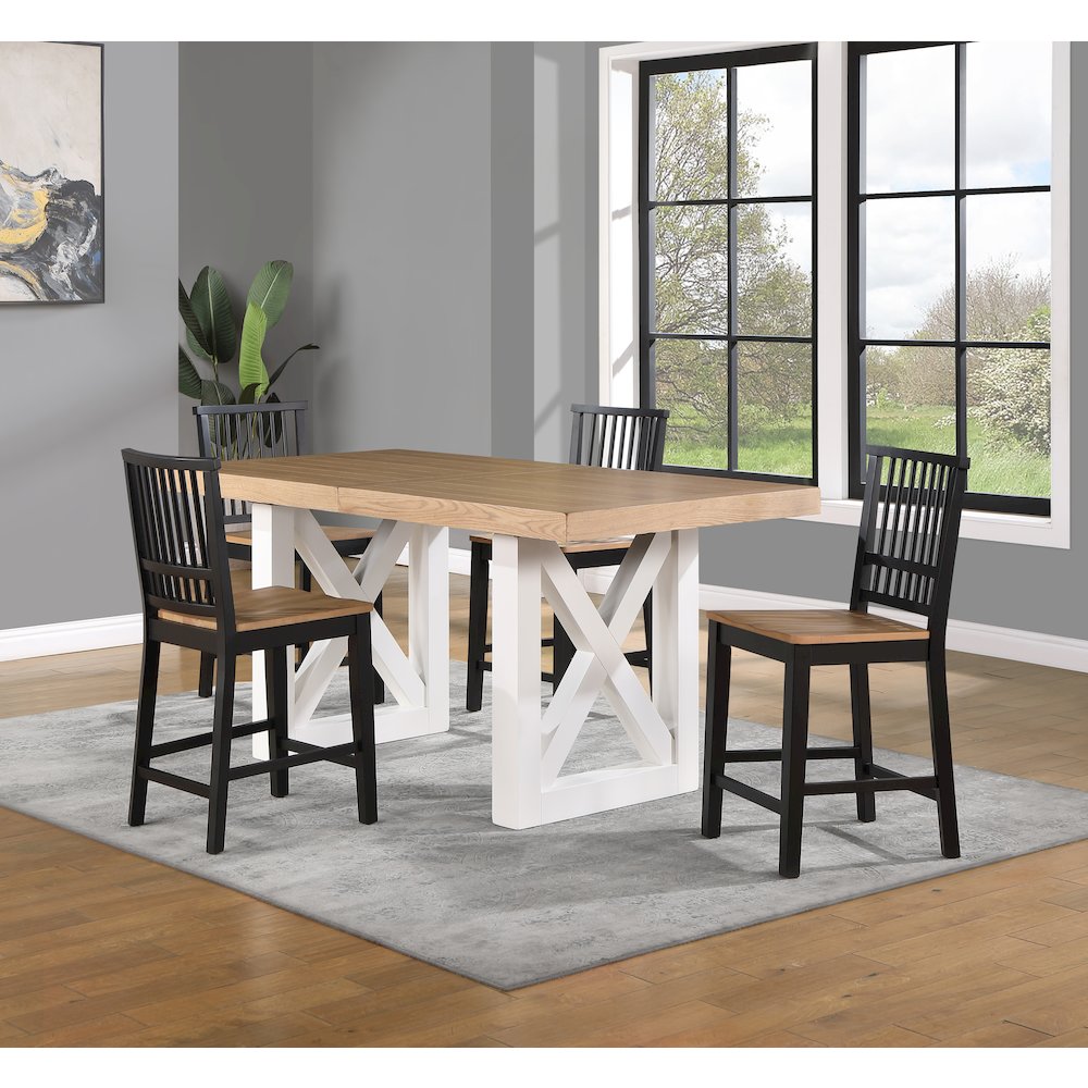 Magnolia 6-Piece Counter Dining Set. Picture 5