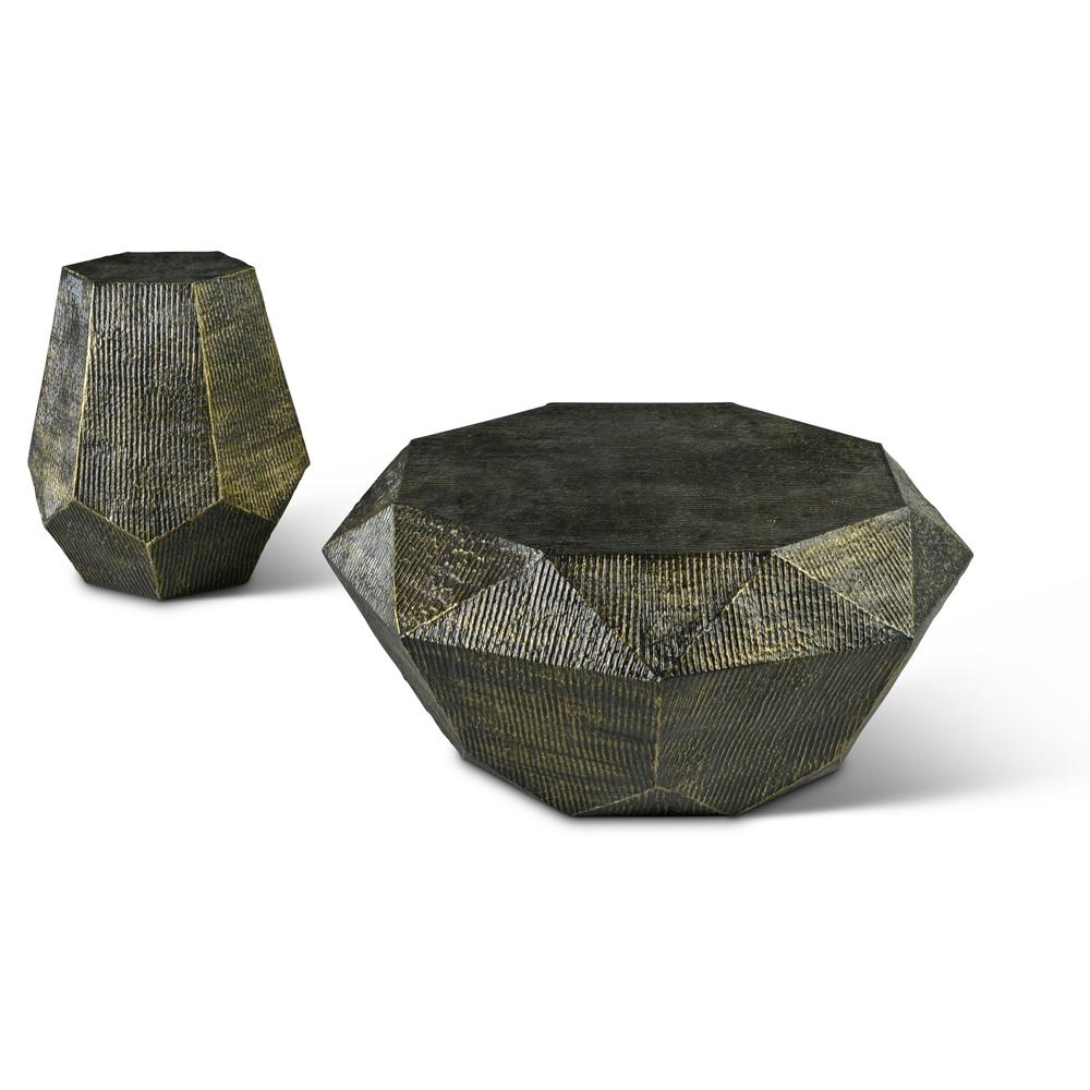 Donato Hexagon End Table. Picture 2