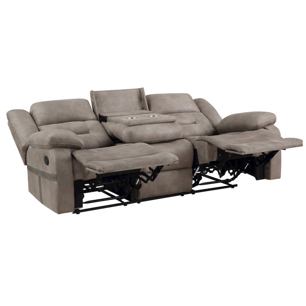 Abilene Tan Manual Sofa. Picture 2