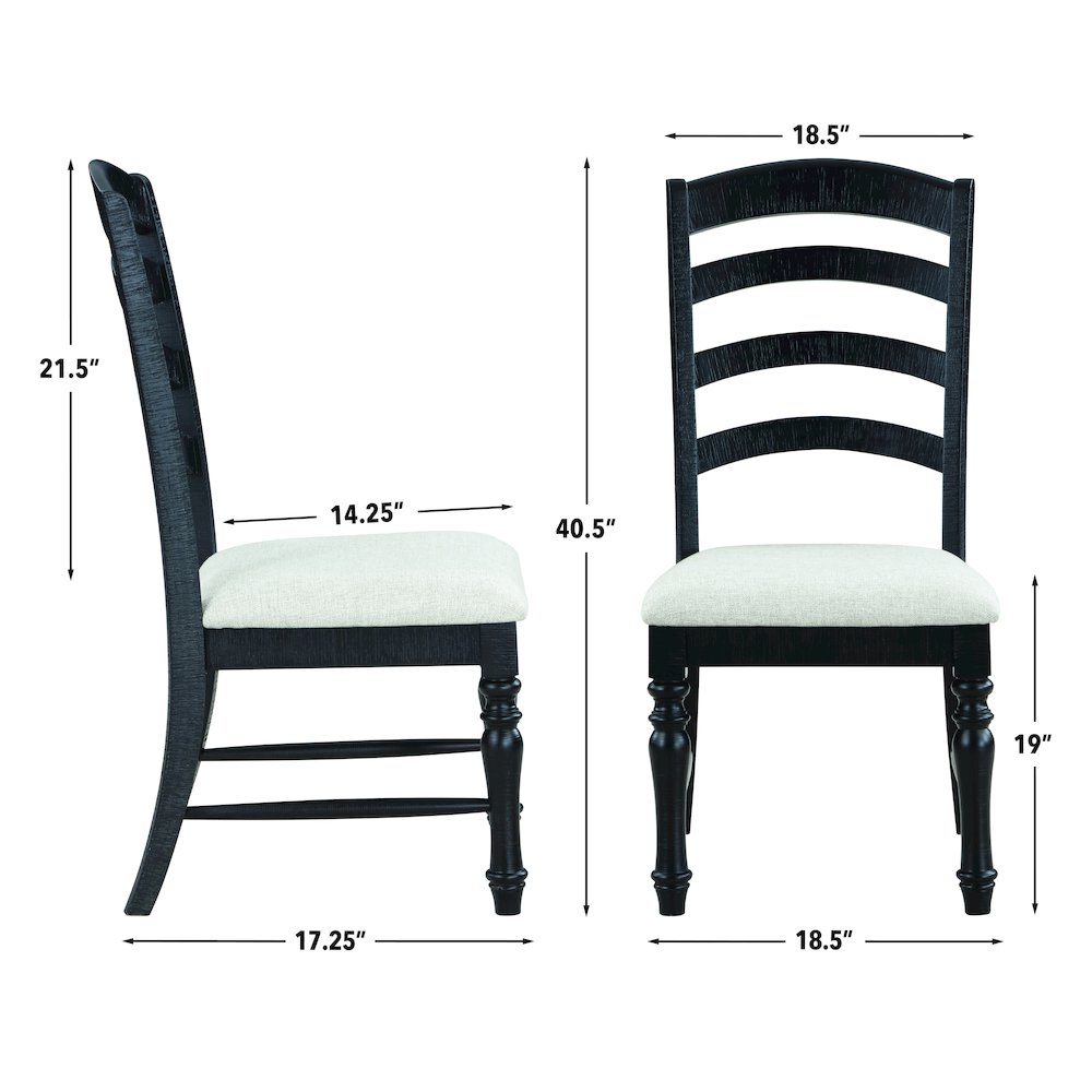 Odessa 5-Piece Dining Set (Table & 4 Side Chairs). Picture 12