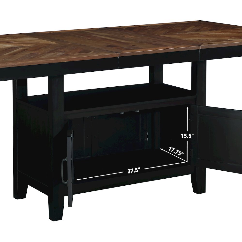 Bermuda 7-Piece Counter Dining Set. Picture 13