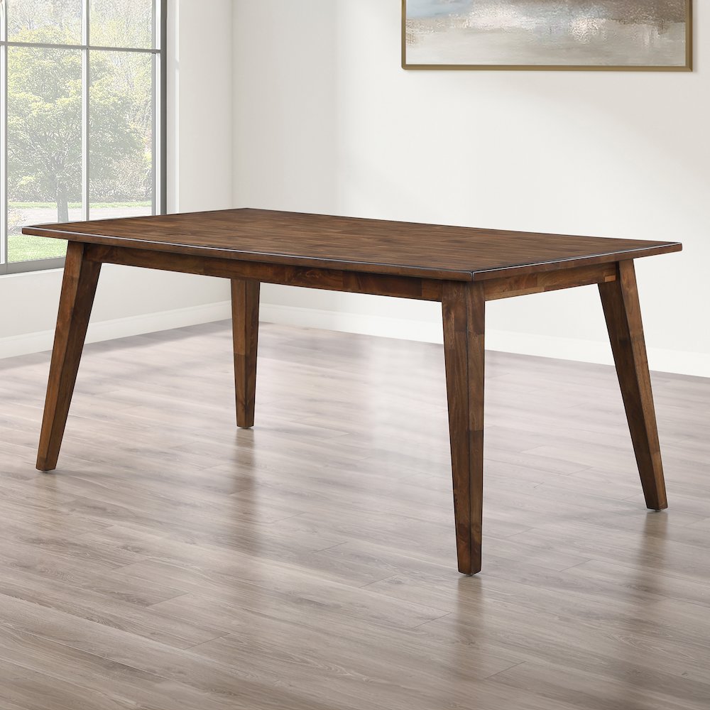 Canton 72" Solid Wood Dining Table. Picture 3