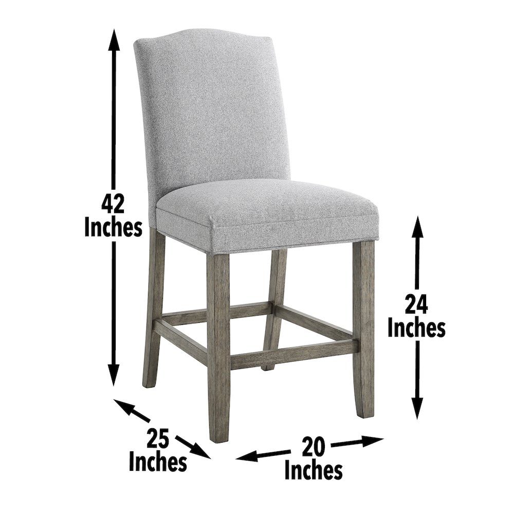 Grayson 6pc Counter Height Dining Set. Picture 10