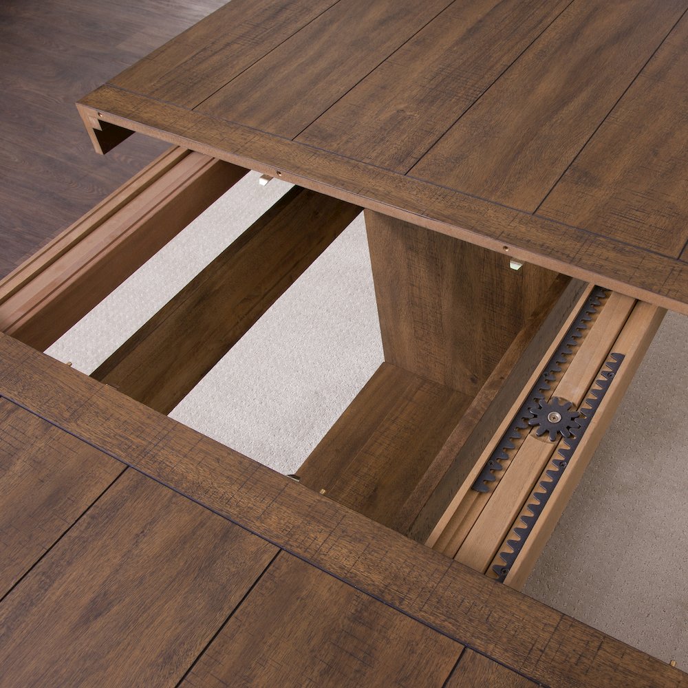 Garland Brown Dining Table and 6 Chairs. Picture 8