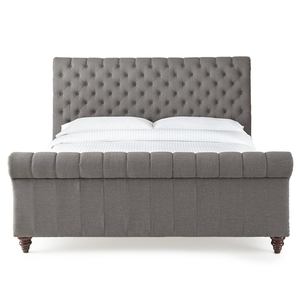 Swanson Queen Bed Gray. Picture 2
