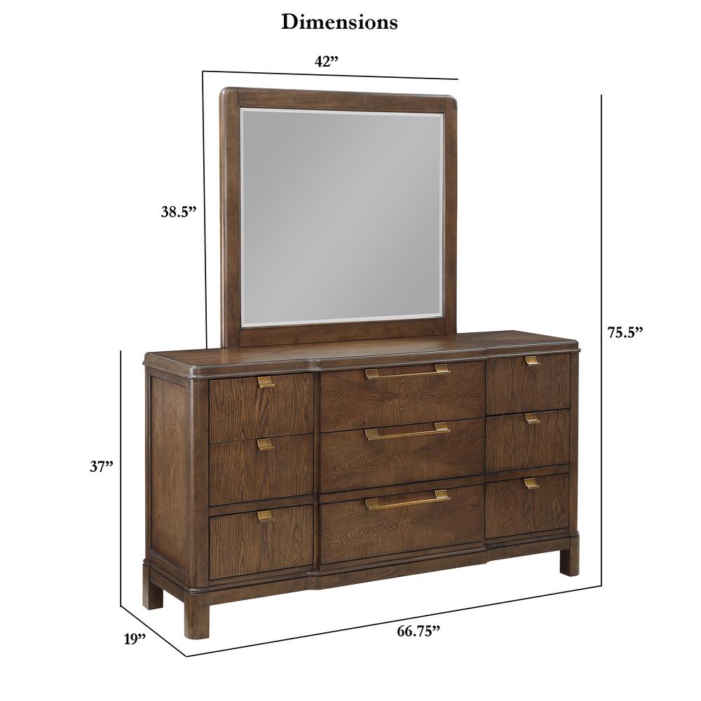Milan Dresser and Mirror. Picture 9