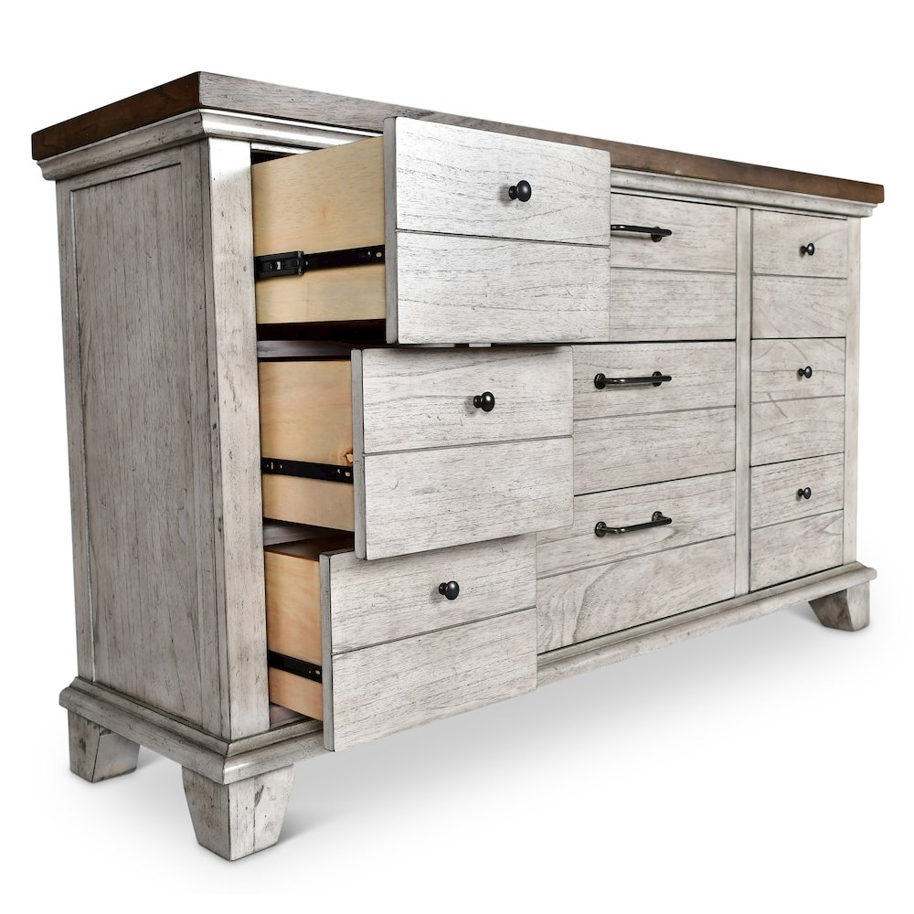 Bear Creek Dresser & Mirror. Picture 3