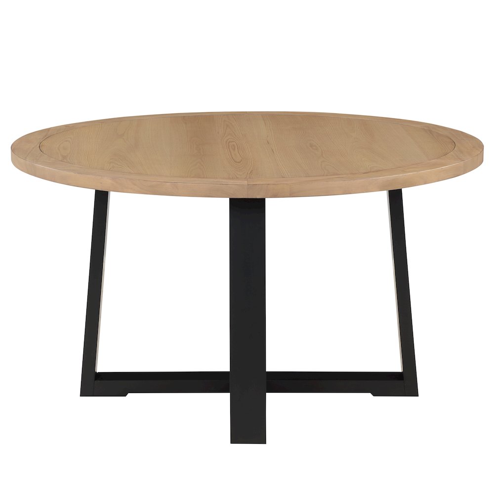 Magnolia Black Round Table. Picture 2