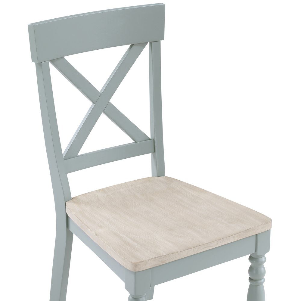 Darcy Green Side Chair. Picture 6