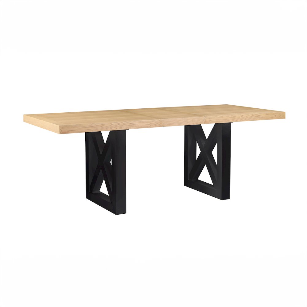Magnolia 7pc Counter Table Black Base. Picture 2