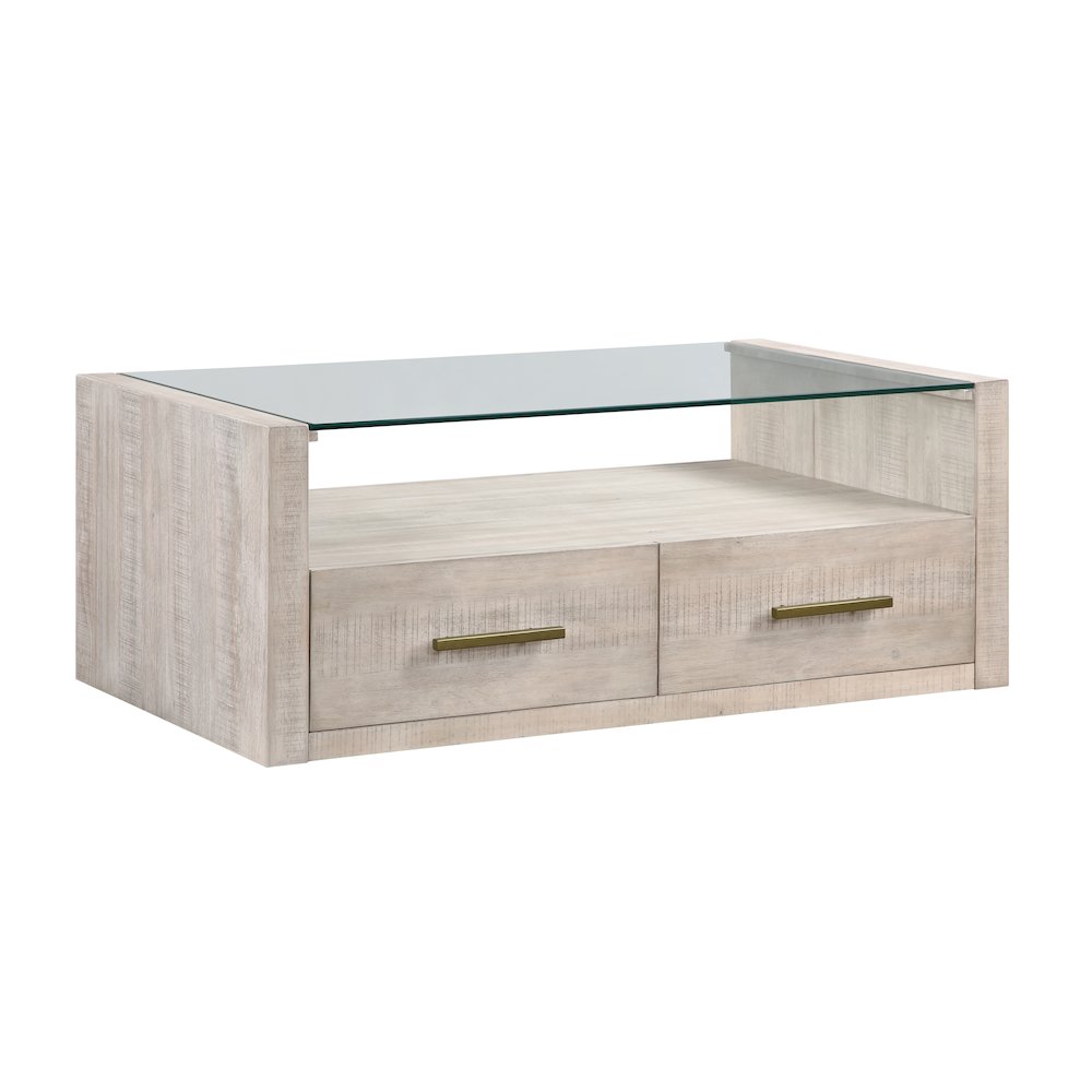 Garland Blonde Cocktail Table. Picture 1