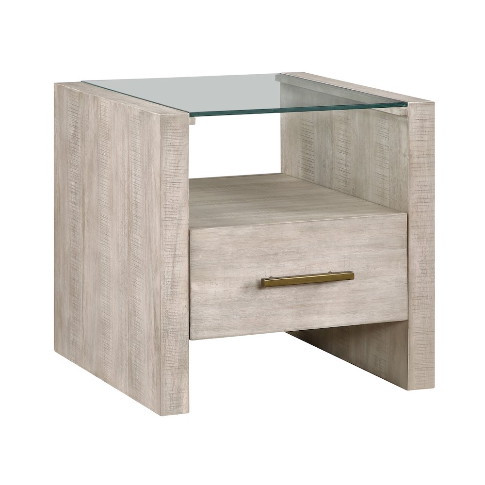 Garland Blonde End Table. Picture 1