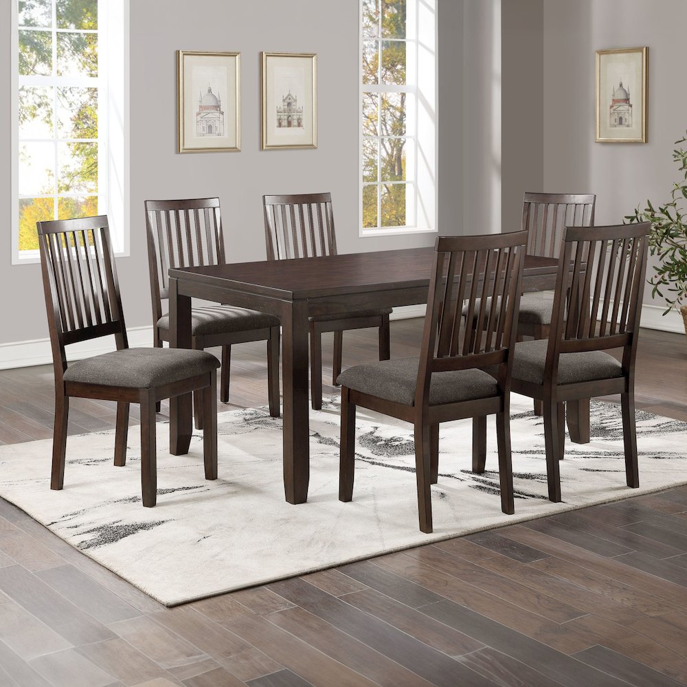 Yorktown 7pc Dining Set. Picture 4