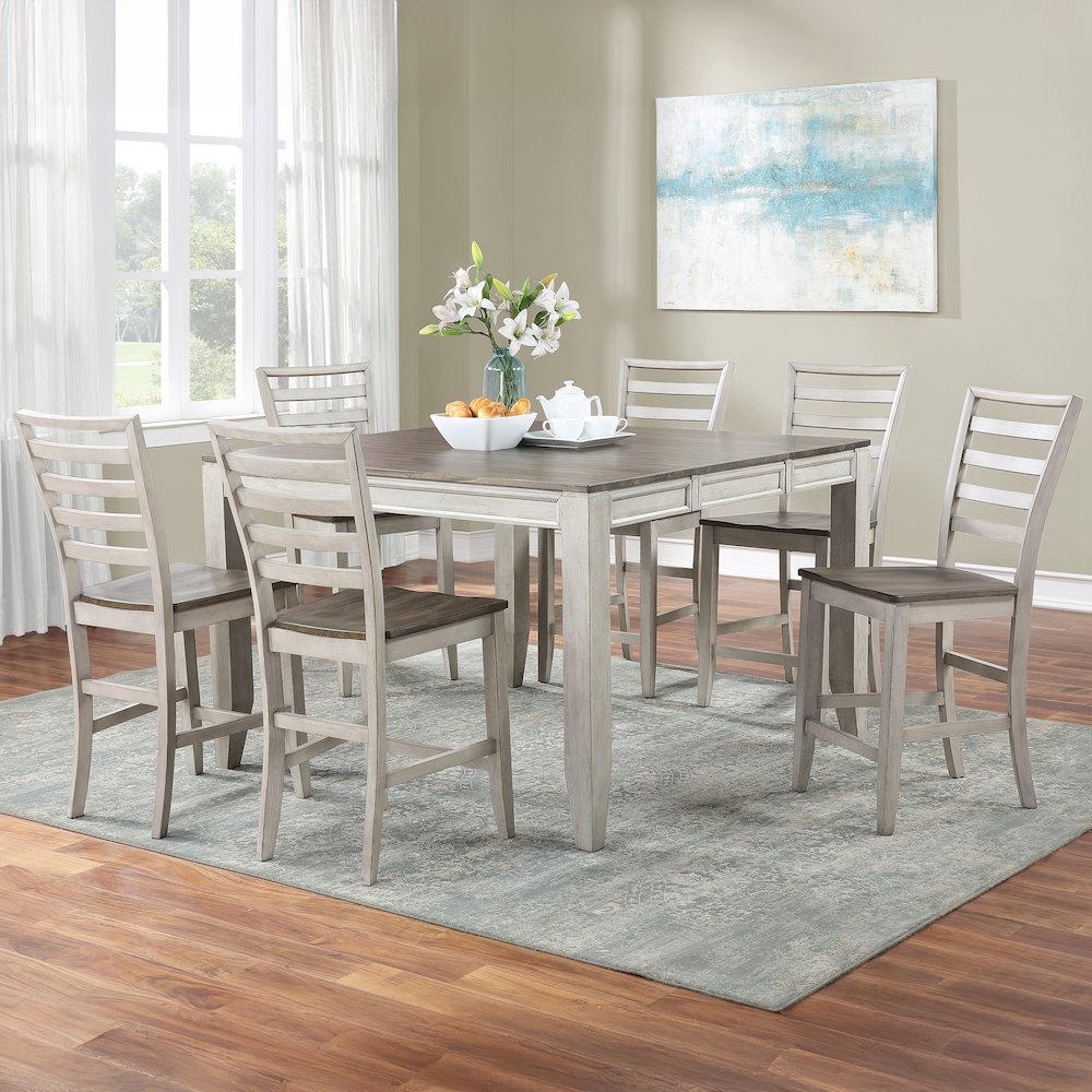 Abacus 7pc Counter Dining Set. Picture 5