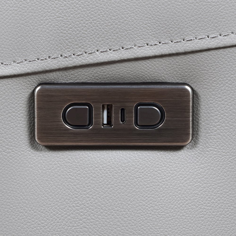 Alexandria Leather Power Reclining Conso. Picture 8