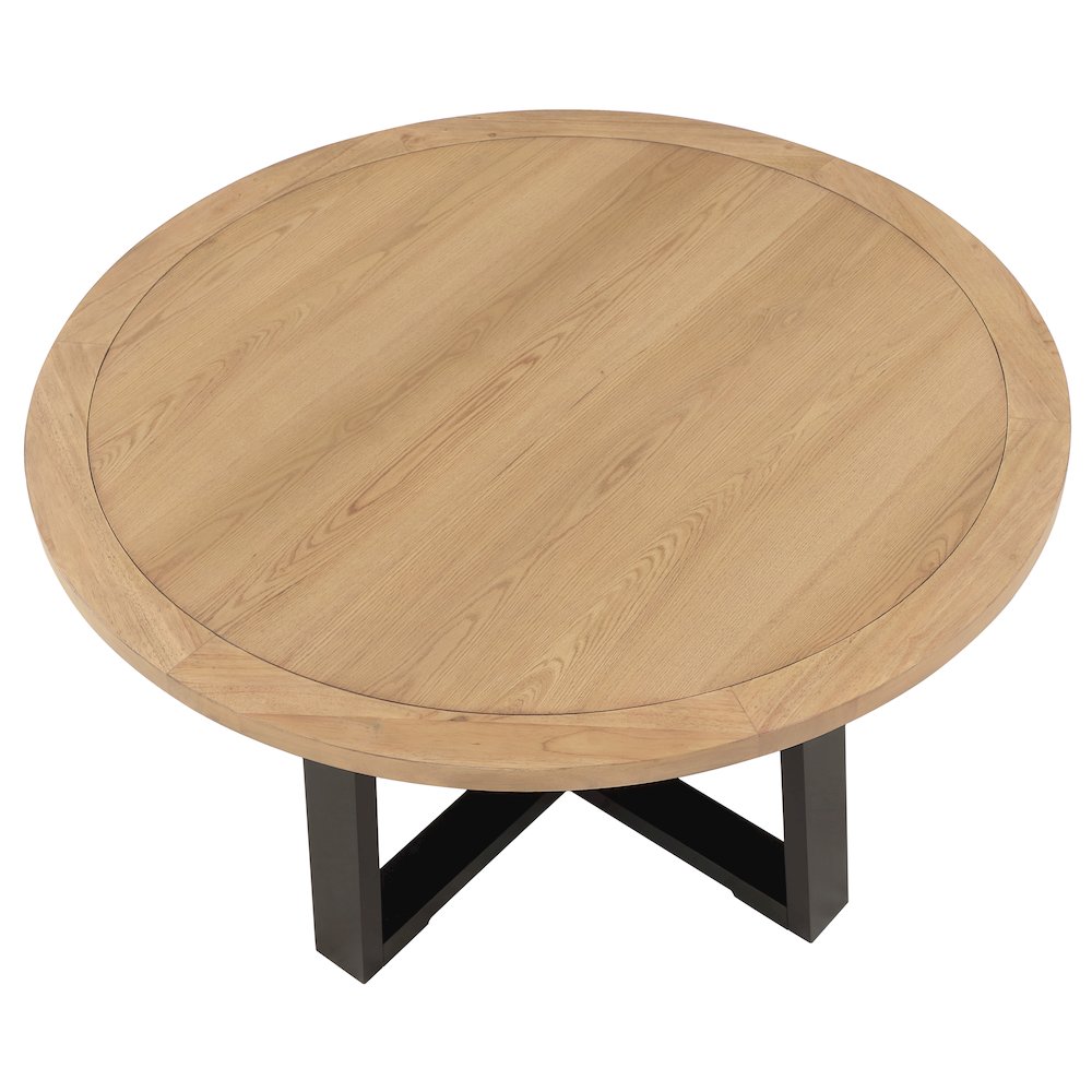 Magnolia Black Round Table. Picture 7