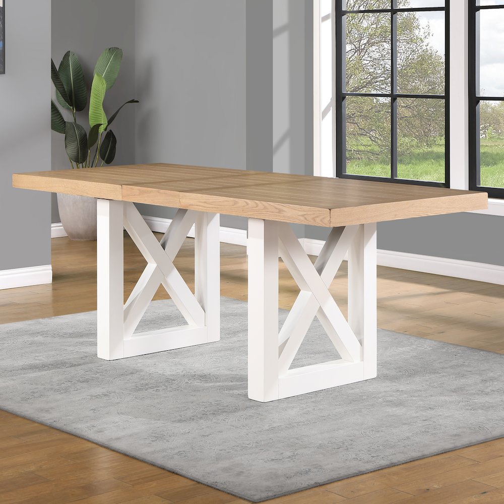Magnolia Modern Farmhouse Counter Height Dining Table. Picture 7