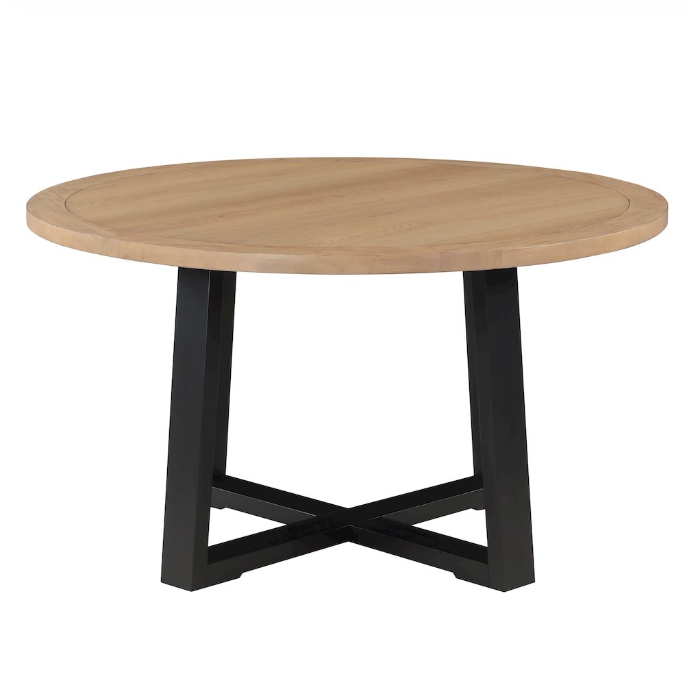 Magnolia Black Round Table. Picture 3